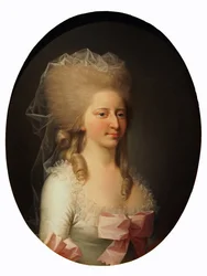 A dán Louise Augusta portréja